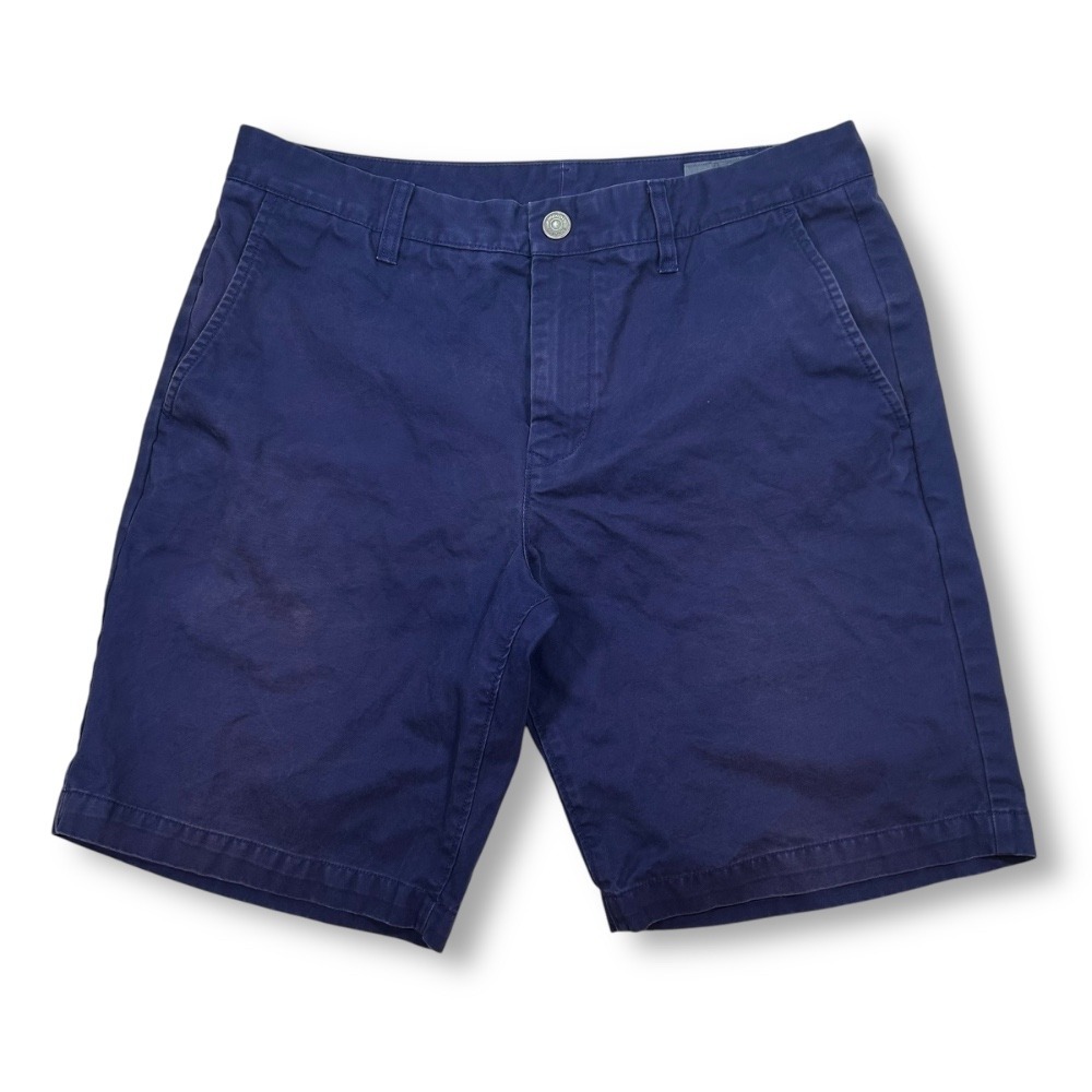 Bonobos Mens‎ 9" Slim Fit Chino Shorts Casual Blue Mens 33